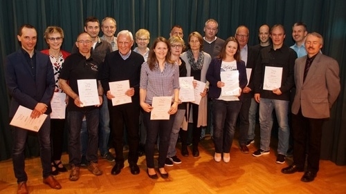 Vereinsehrennadel in Silber