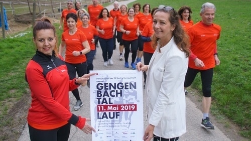 Voller Vorfreude fiebern Bianca Dicker (links) vom TGS-Lauftreff und Karin Bacher von „Lilith“ dem Gengenbachtallauf am 11. Mai entgegen. (rol)